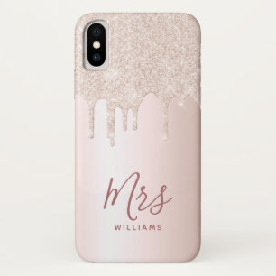Case-Mate iPhone Case Rose personnalisé Parties scintillant d'or Nouvell