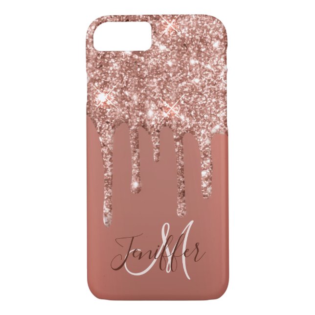 Coques Case-Mate iPhone Rose personnalisé Parties scintillant Gold Drivers (Dos)