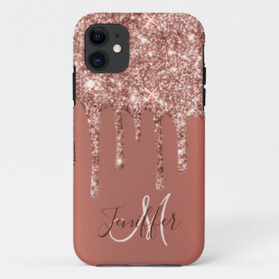 Case-Mate iPhone Case Rose personnalisé Parties scintillant Gold Drivers