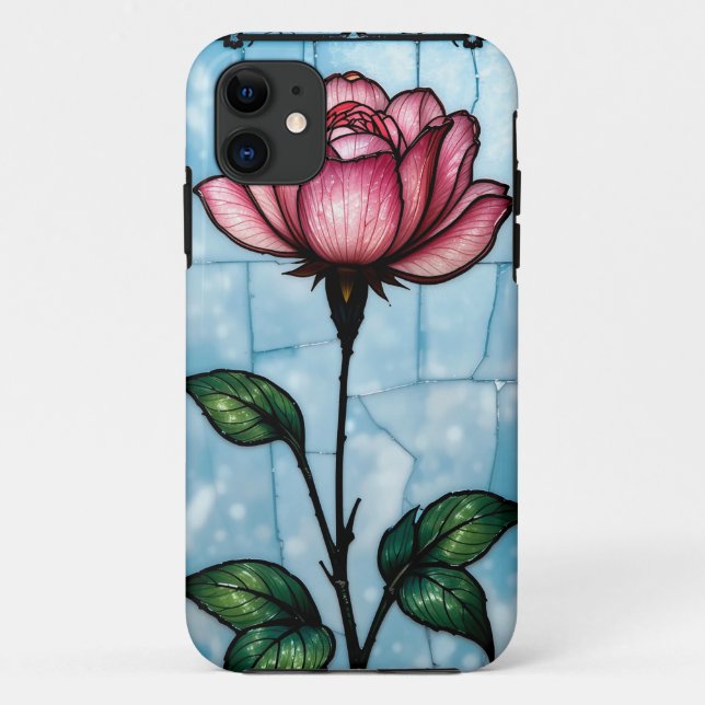 Coques Case-Mate iPhone Rose rose en verre (Dos)
