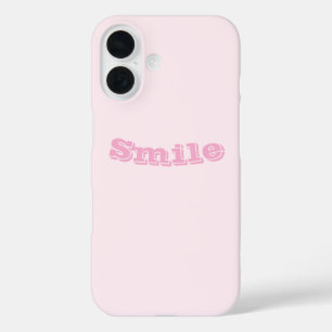 Coque Pour iPhone 16 Rose rose pâle rose pâle blanc pastel couleur soli