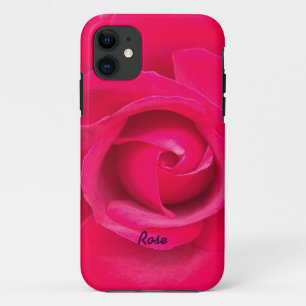 Case-Mate iPhone Case Rose rose personnalisée rouge romantique