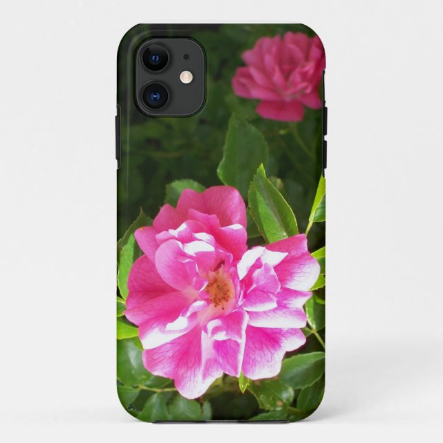 Coques Case-Mate iPhone Rose rose vif Photographie Rosa Rugosa (Dos)