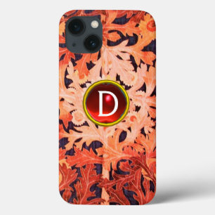 Case-Mate iPhone Case ROSE ROUGE JOISÉ GEM MONOGRAM Art Nouveau Floral