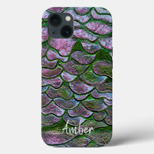Case-Mate iPhone Case Rose Violet Vert Motif Métallisé Personnalisé