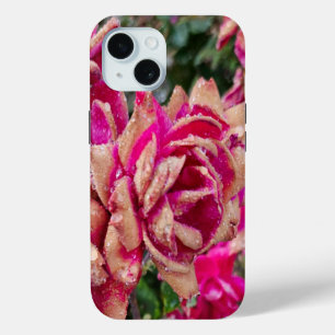 Coque Pour iPhone 15 Roses antiques