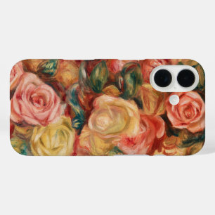 Coque Pour iPhone 16 Roses dans un Vase de Pierre Renoir, Art Vintage