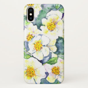 Coque Case-Mate Pour iPhone Roses d'aquarelle de cas de l'iPhone X Casemate
