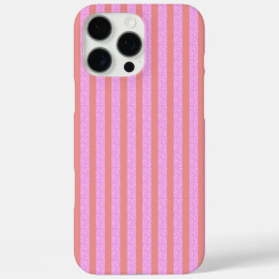 Coques iPhone 16 Pro Max Roses géométriques roses chic Géostripes