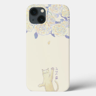 Case-Mate iPhone Case Roses jaunes et jeu de chat