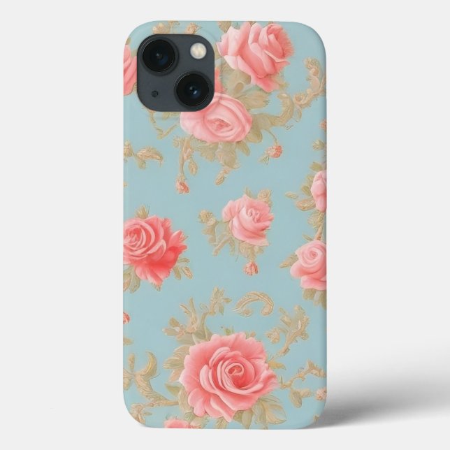 Coques Case-Mate iPhone Roses roses roses Motif Floral (Verso)