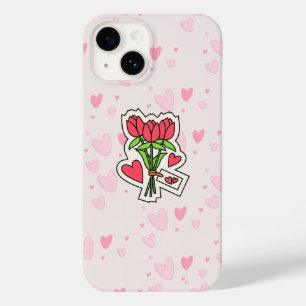 COQUE POUR iPhone 14 ROSES ROUGES DANS VOTRE CAS TÉLÉPHONIQUE