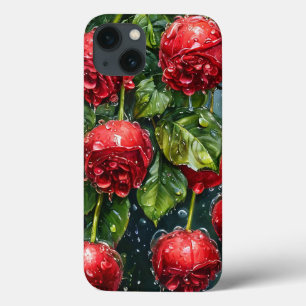 Case-Mate iPhone Case Roses rouges romantiques Cadeau floral élégant pou