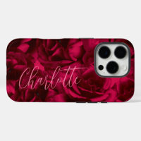 Roses Sombre Personnalisation du Nom