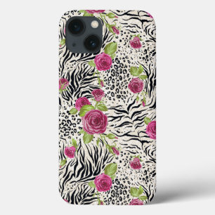 Case-Mate iPhone Case Roses sur le motif animal