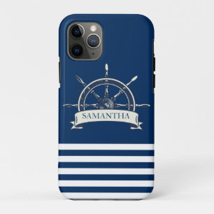 Case-Mate iPhone Case Roue nautique, Bleu de la Marine
