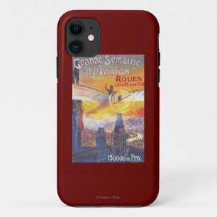 Case-Mate iPhone Case Rouen, France - pilote et avion