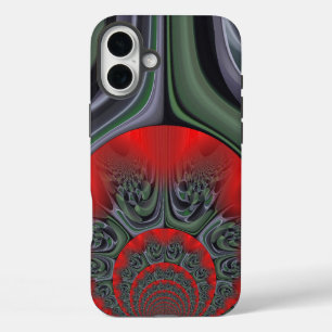 iPhone 16 Plus Case Rouge Aurora" Imprimer