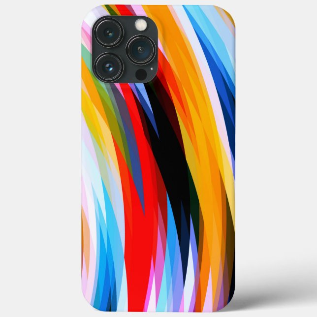 Coques Case-Mate iPhone Rouge bleu jaune noir (Verso)