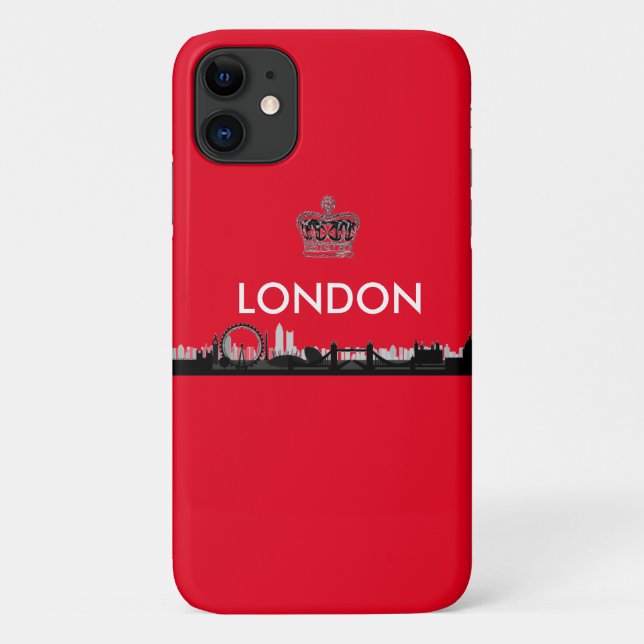 Coques Case-Mate iPhone Rouge britannique Londres (Dos)