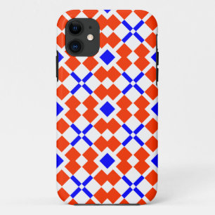 Coques Pour iPhone Rouge et Bleu, son Saxon