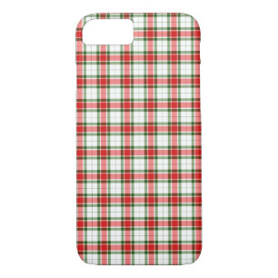 Case-Mate iPhone Case Rouge et vert plaid
