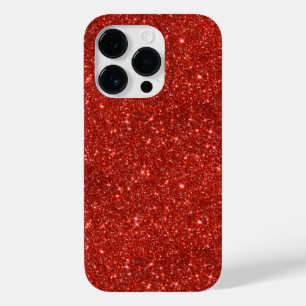 Coque Pour iPhone 14 Pro Rouge étincelant