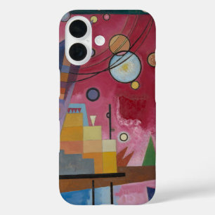 Coque Pour iPhone 16 Rouge lourd par Wassily Kandinsky