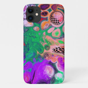 Case-Mate iPhone Case Rouge, Vert, Violet Coloré Digital Fluid Art