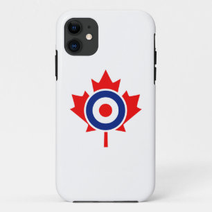 Case-Mate iPhone Case Rounde canadienne de la feuille d'érable Mod CANAD
