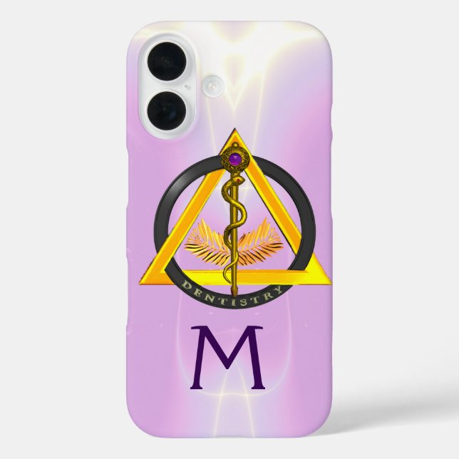 COQUES Case-Mate iPhone ROUTE DU MONOGRAMME DENTISTE ASCLEPIUS (Verso)