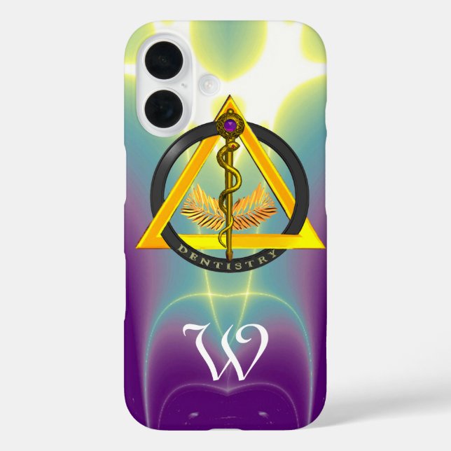 COQUES Case-Mate iPhone ROUTE DU MONOGRAMME DENTISTE ASCLEPIUS (Verso)