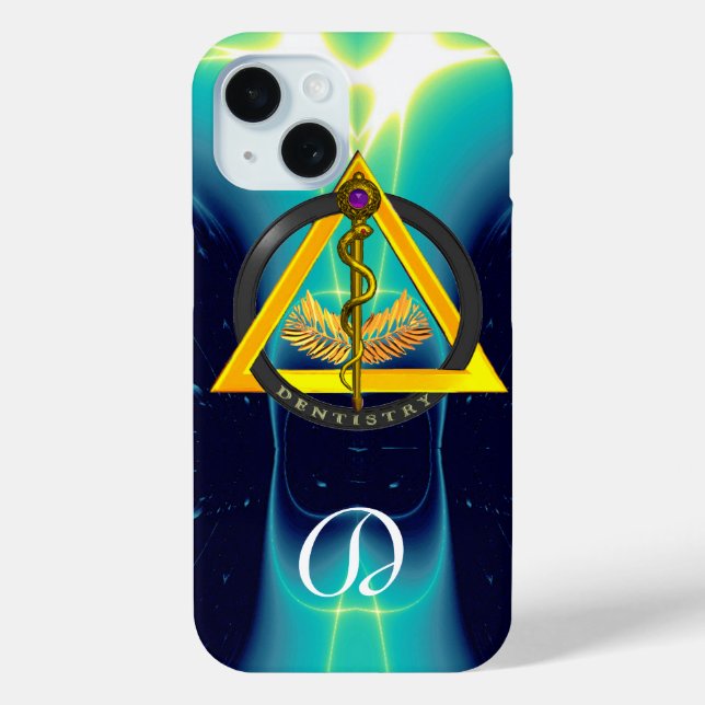 COQUES Case-Mate iPhone ROUTE DU MONOGRAMME DENTISTE ASCLEPIUS (Verso)