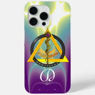 COQUE iPhone 15 PRO MAX ROUTE DU MONOGRAMME DENTISTE ASCLEPIUS