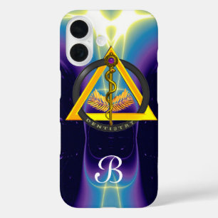 COQUE POUR iPhone 16 ROUTE DU MONOGRAMME DENTISTE ASCLEPIUS