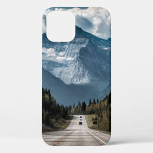 Case-Mate iPhone Case Route vers la grande montagne, route, forêt, tra