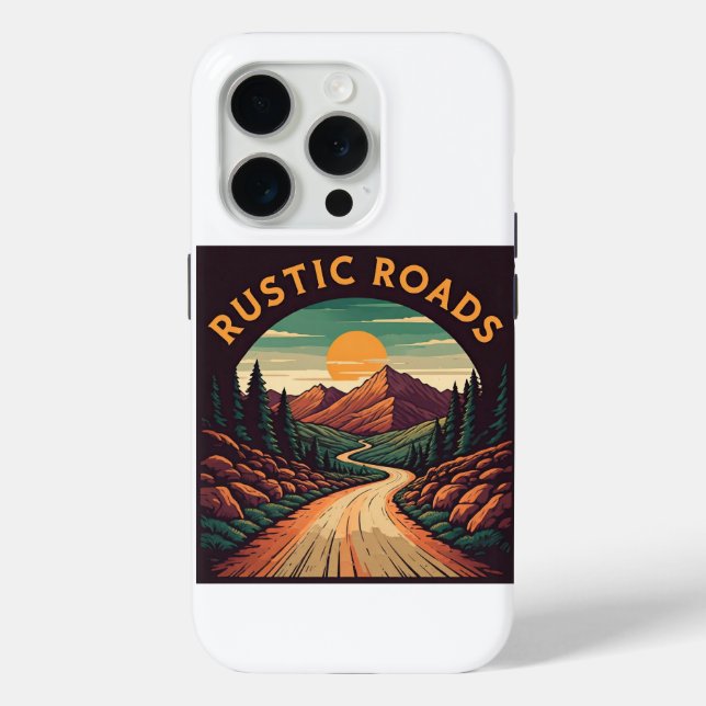 Coques Case-Mate iPhone Routes rustiques (Verso)