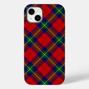 Coque Pour iPhone 14 Plus Routhven tartan rouge vert bleu plaid