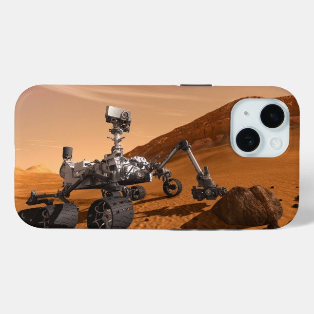 Coques Case-Mate iPhone Rover Curiosity Du Laboratoire Scientifique Mars. (Verso (horizontal))