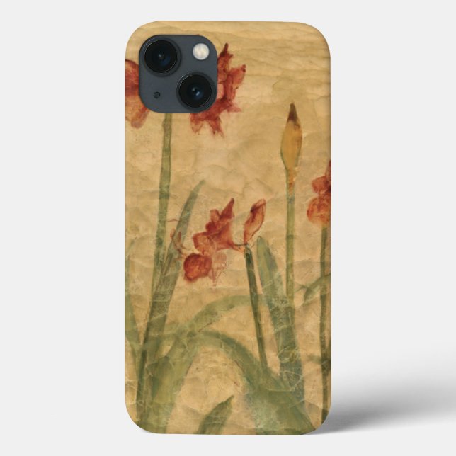 Coques Case-Mate iPhone Row of Red Amaryllis (Verso)