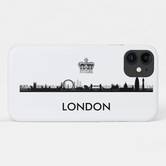 Coques Case-Mate iPhone Royal Crown London Skyline (Dos (Horizontal))