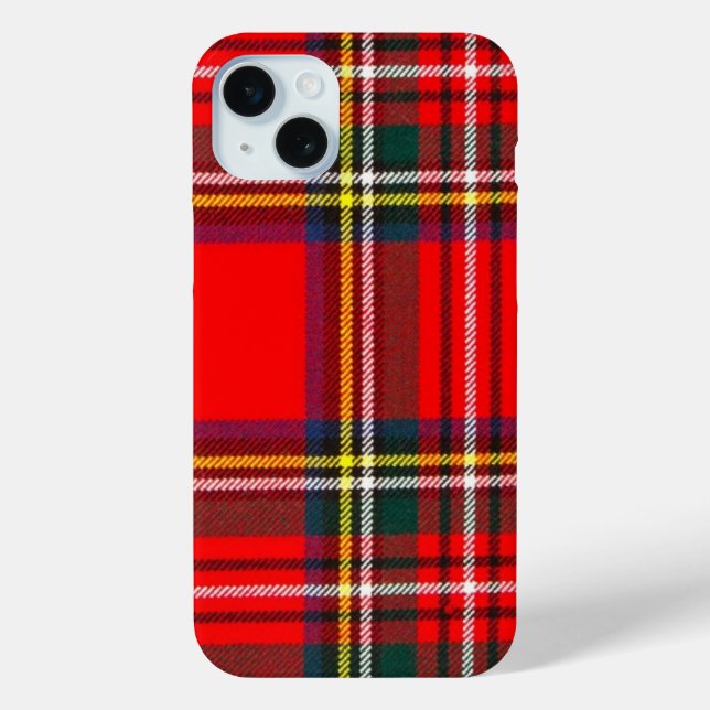 Coques Case-Mate iPhone Royal Stewart Clan Tartan Plaid (Verso)
