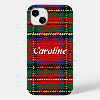 Coque Pour iPhone 14 Plus Royal Stewart rouge et vert écossais tartan motif