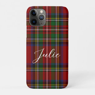 Case-Mate iPhone Case Royal Stewart Tartan Red Green Plaid Motif