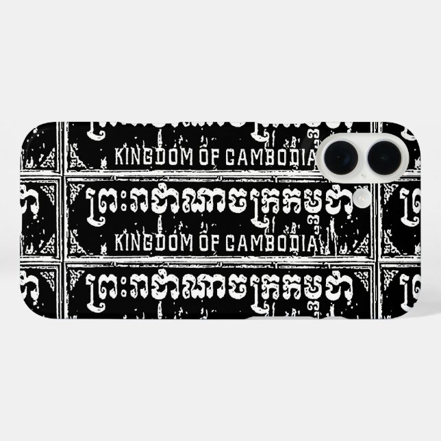 Coques Case-Mate iPhone Royaume du Cambodge (Verso (horizontal))