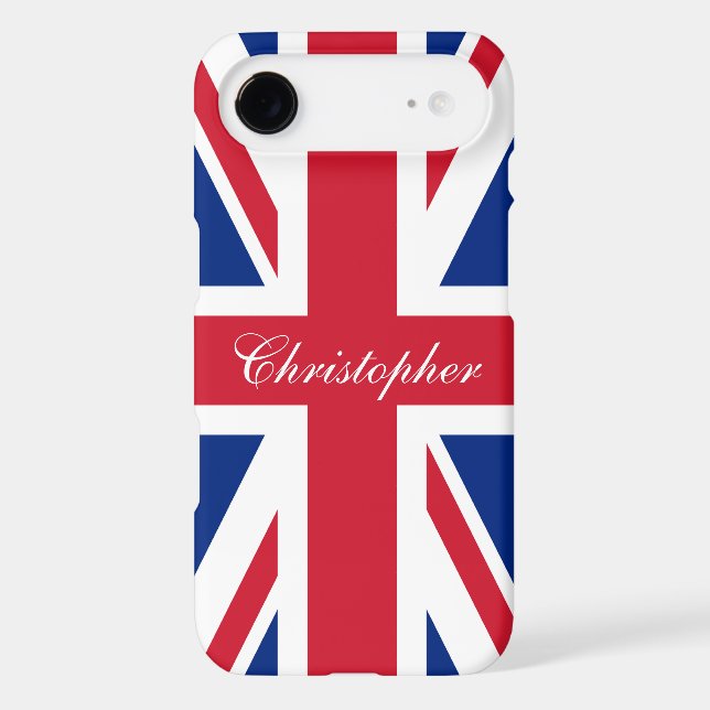 Coques Case-Mate iPhone Royaume-Uni British Flag Union Jack (Verso)