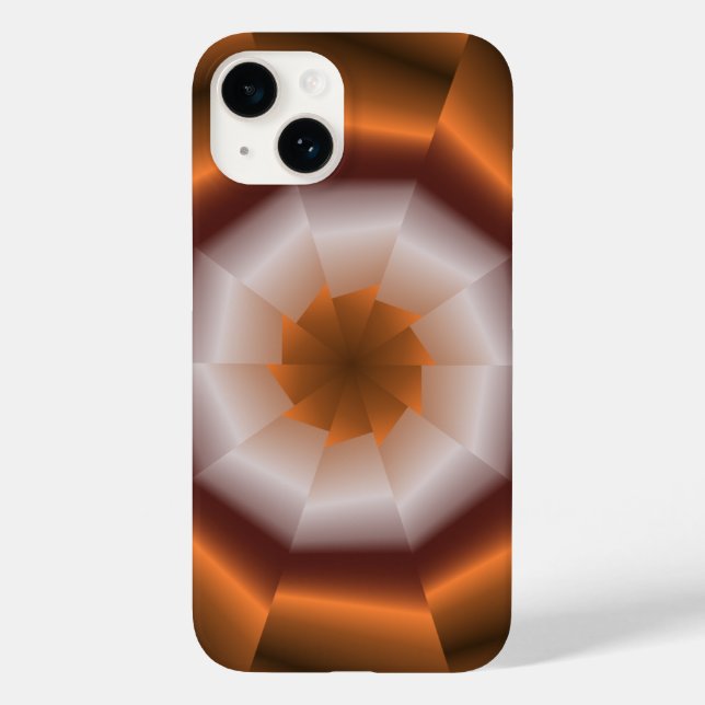 Coques Case-Mate iPhone Ruban de cuivre en floraison (Verso)