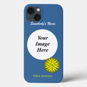 Etui iPhone Case-Mate Ruban de fleurs jaunes Tmpl par Kenneth Yoncich