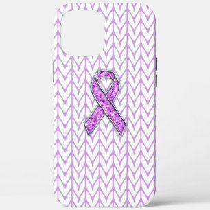Case-Mate iPhone Case Ruban Rose de Sensibilisation Cristal Style Chrome