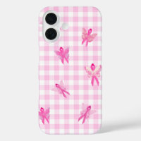 Rubans rose Papillon pour le cancer du sein surviv